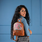 Colory embroidery Backpack