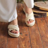 Cross burlab slippers