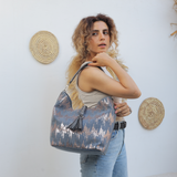 Sequin Denim Bag