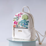 Parrot embroidery Backpack