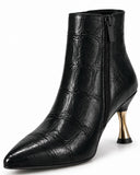 Zavielle Sculpted-Heel Boots