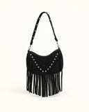 Lenna Studded Fringe Bag