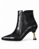 Zavielle Sculpted-Heel Boots