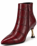 Zavielle Sculpted-Heel Boots