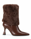 Vespera Fur-Cuff Boots