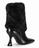 Vespera Fur-Cuff Boots