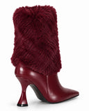 Vespera Fur-Cuff Boots