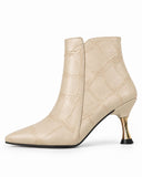 Zavielle Sculpted-Heel Boots