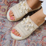 Beads Handmade slippers