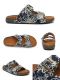 Skyline Stitch Slippers