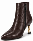 Zavielle Sculpted-Heel Boots
