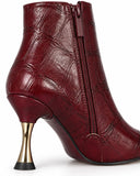 Zavielle Sculpted-Heel Boots