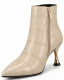 Zavielle Sculpted-Heel Boots