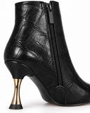 Zavielle Sculpted-Heel Boots