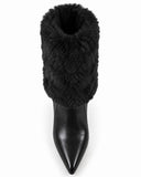 Vespera Fur-Cuff Boots