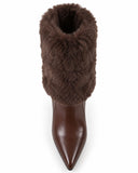Vespera Fur-Cuff Boots
