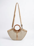 Aria Wooden Handle Bag