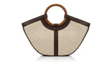 Aria Wooden Handle Bag