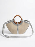 Aria Wooden Handle Bag