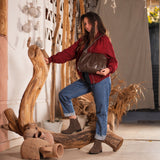 Sandstone zip boots