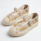 Blossom Mesh Espadrilles