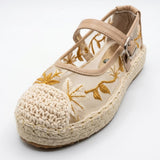 Blossom Mesh Espadrilles