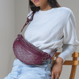 Studded Waist-Bag Leather