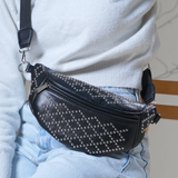 Studded Waist-Bag Leather