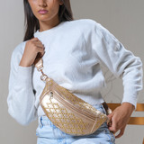 Studded Waist-Bag Leather