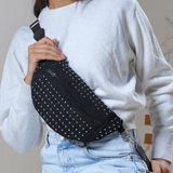 Nova Stud Waist-Bag Velvet