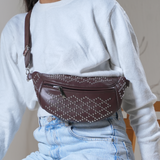 Studded Waist-Bag Leather