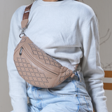 Studded Waist-Bag leather