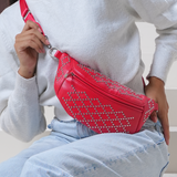 Studded Waist-Bag leather