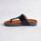 Metallic Toe Ring Slippers