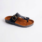Metallic Toe Ring Slippers