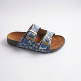 Stardust Denim Slides
