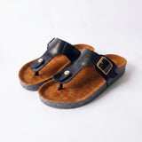 Metallic Toe Ring Slippers